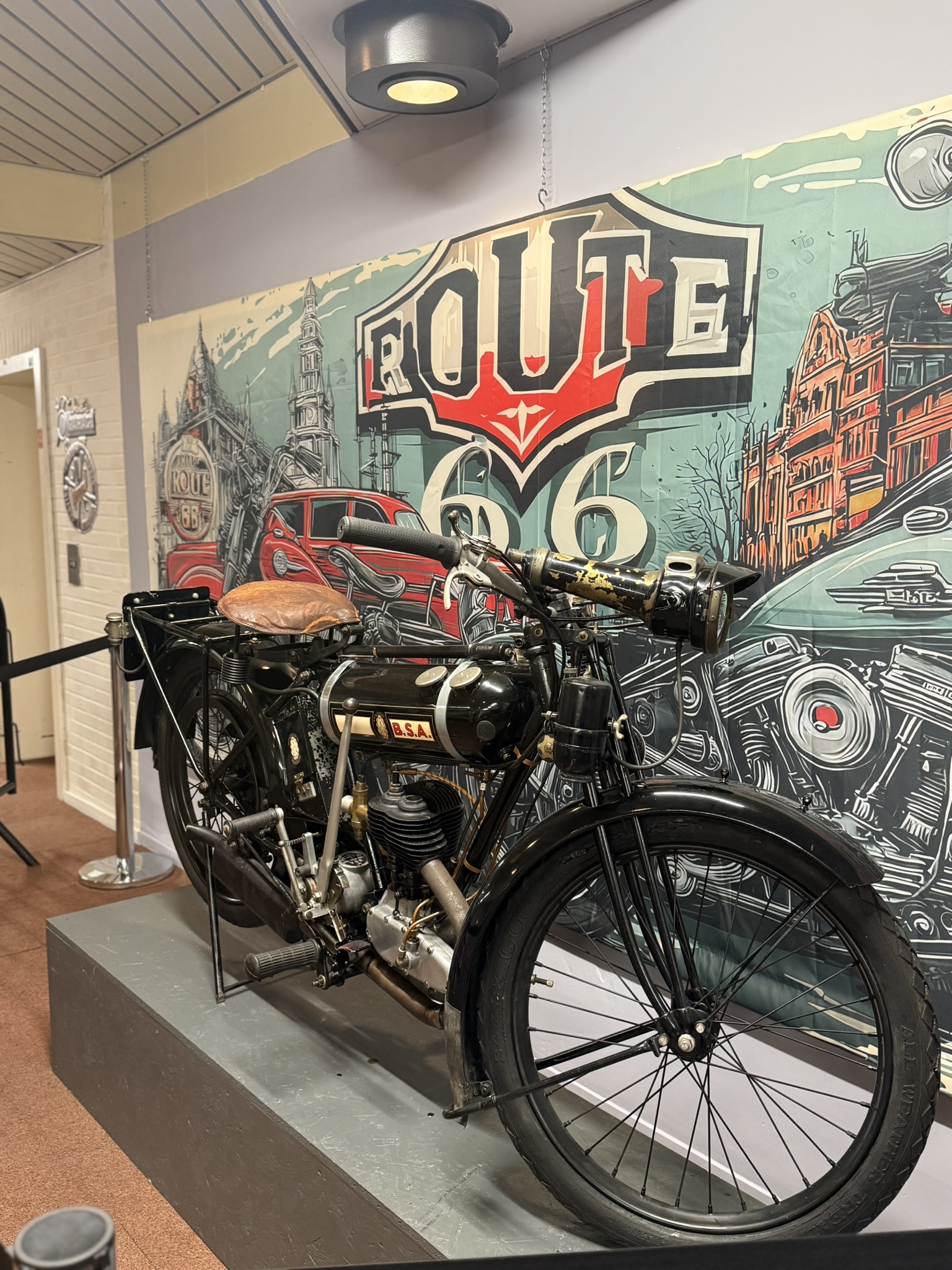 Vintage Motor Museum – BSA motorcycle